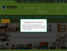 Tablet Screenshot of mgccampus.com